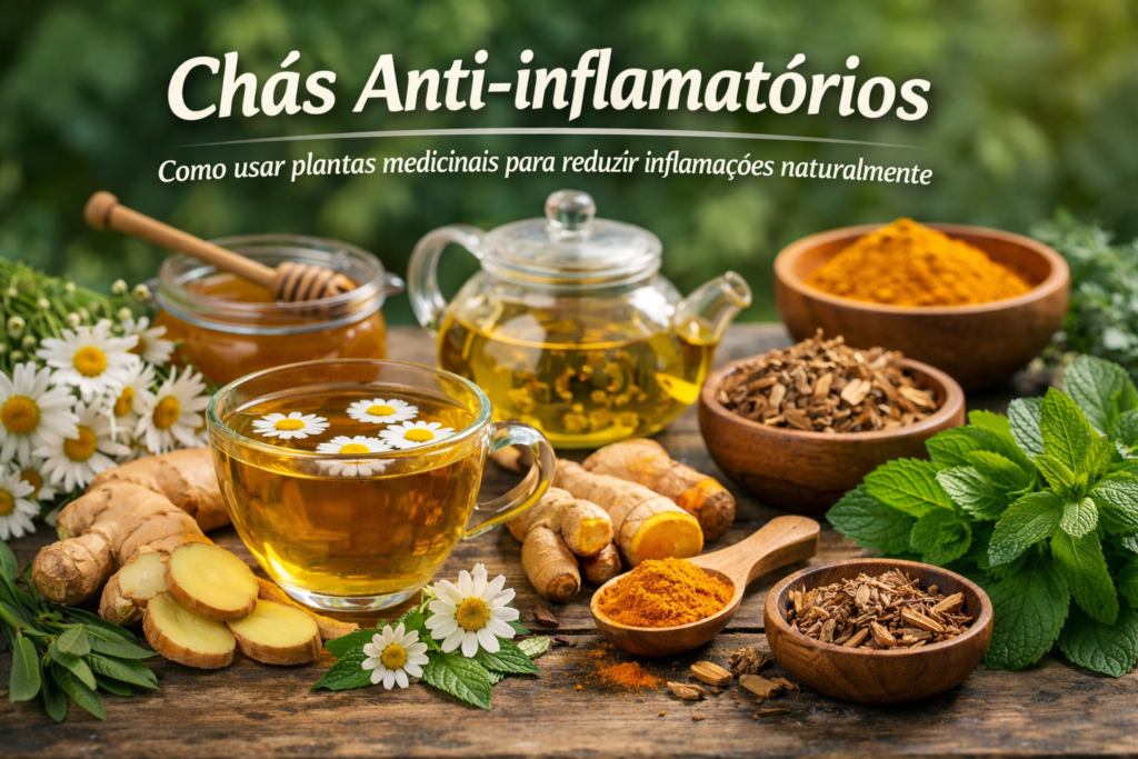 Chás anti-inflamatórios